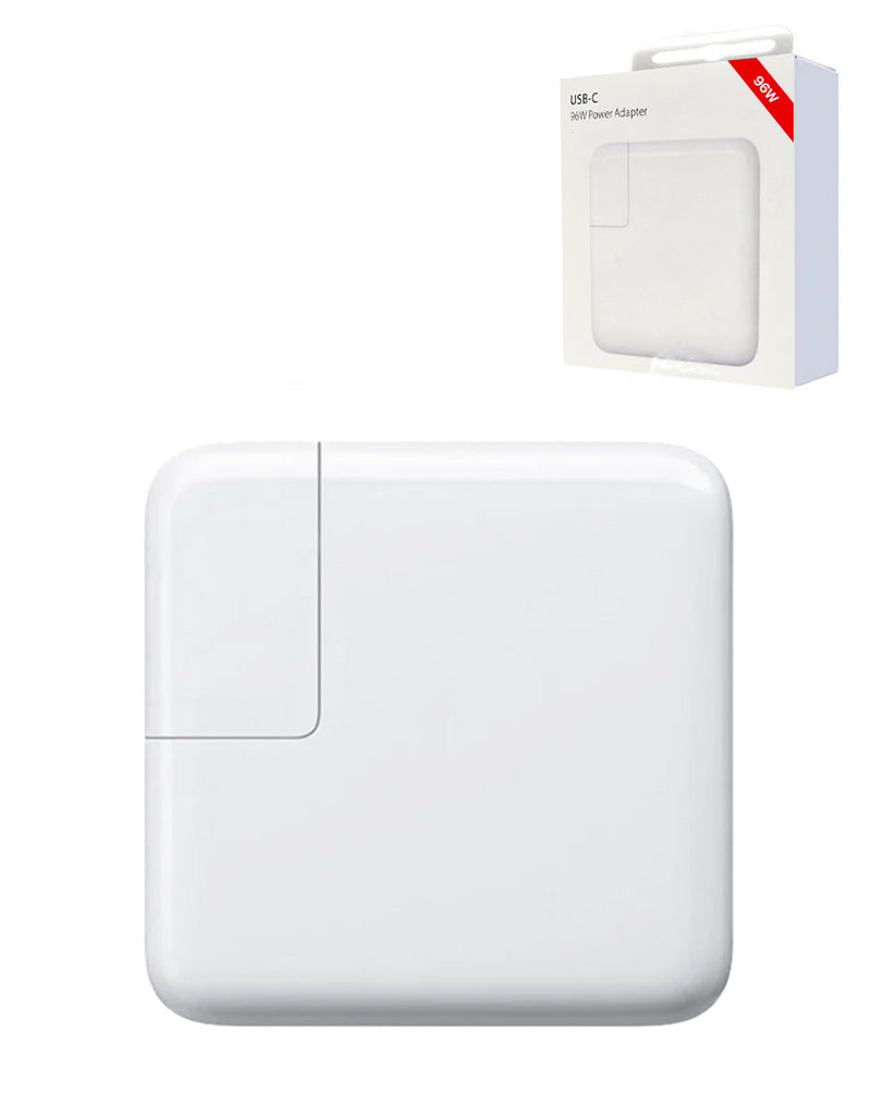 Encuentra el adaptador de corriente USB-C de 96W para Macbook en Guatemala, ideal para reparaciones y para usuarios que buscan un cargador de calidad.