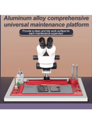 Encuentra la mejor alfombra deslizante de aleación de aluminio en Guatemala para tu microscopio estéreo trinocular en SlowBack.