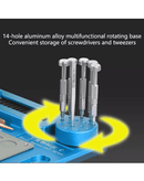 Compra la base deslizante multifuncional de aleación de aluminio para microscopio estereoscópico trinocular en Guatemala.