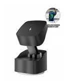 Cargador inalámbrico magnético Max Charge de 15W para coche, negro, con fuerte sujeción para carga rápida y segura.