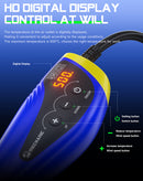 Pistola de calor digital portátil Mechanic 958HT con pantalla LCD, ideal para trabajos de reparación y soldadura electrónica.