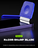 Comprar cuchillas duras y afiladas Mechanic Renying 003 para apertura de pantalla y remoción de pegamento en Guatemala.