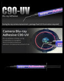 Compra el pegamento curable con luz azul Mechanic C90 de 3g en Guatemala para reparaciones profesionales.