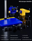 Encuentra el microscopio estéreo trinocular industrial Mechanic D75T-B11 7-50X en Guatemala para tus necesidades de inspección y trabajo detallado.