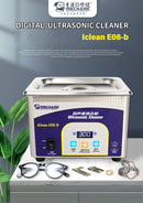 Mayorista de Pantallas Mechanic Digital Ultrasonic Cleaner iClean E08B en Guatemala para reparadores y talleres de electrónica.