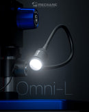 Fuente de luz omnidireccional Mechanic OMNI-L para microscopio, ideal para reparación de LCD y laboratorio.