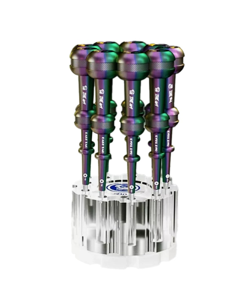 Encuentra el mayorista de almacenamiento Crystal Mechanic R10 con rodamientos dobles de 360 grados y 9 orificios en Guatemala.