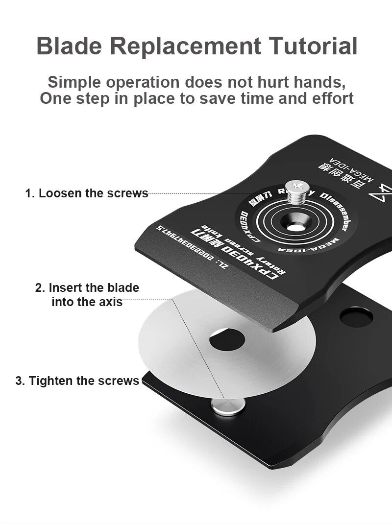 Herramienta de desmontaje ideal para pantallas curvas de QianLi en Guatemala.