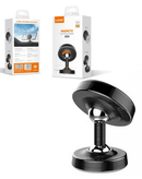 Soporte magnético universal LDNIO MG08 para teléfono en salpicadero de coche, color negro, rotación 360 grados.