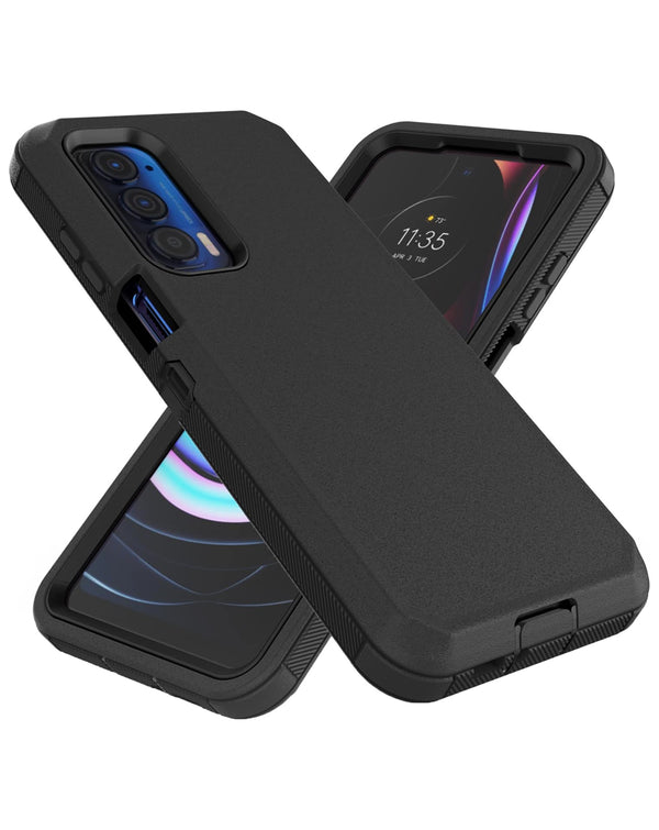 Encuentra la mejor carcasa heavy duty para Moto Edge 5G (2021) en Guatemala con SlowBack, protege tu teléfono en talleres especializados.