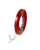 Cinta adhesiva de doble cara Tesa 4965 (5mm/33m) de color rojo para compras al por mayor en Guatemala.