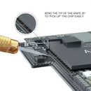 Hoja forjada MIJING DP-19 pulida a mano, no magnética, para reparación de pantallas LCD de móviles.