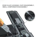 Hoja forjada MIJING DP-19 pulida a mano, no magnética, para reparación de pantallas LCD de móviles.