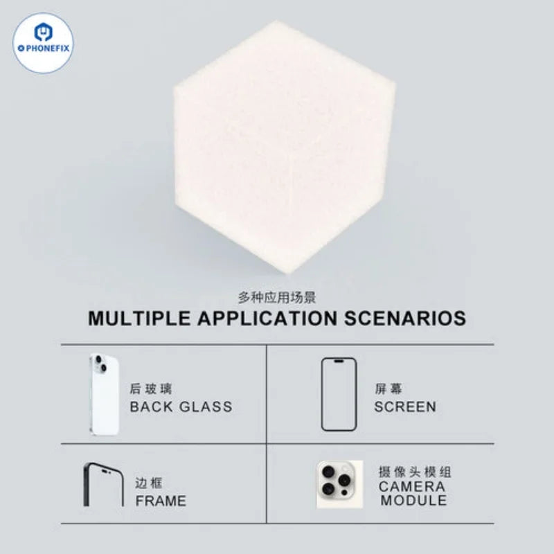 Encuentra la mejor esponja de limpieza para PCB de teléfono MIJING HM-11 en Guatemala, ideal para reparaciones en talleres y mayoristas de accesorios y herramientas de limpieza.
