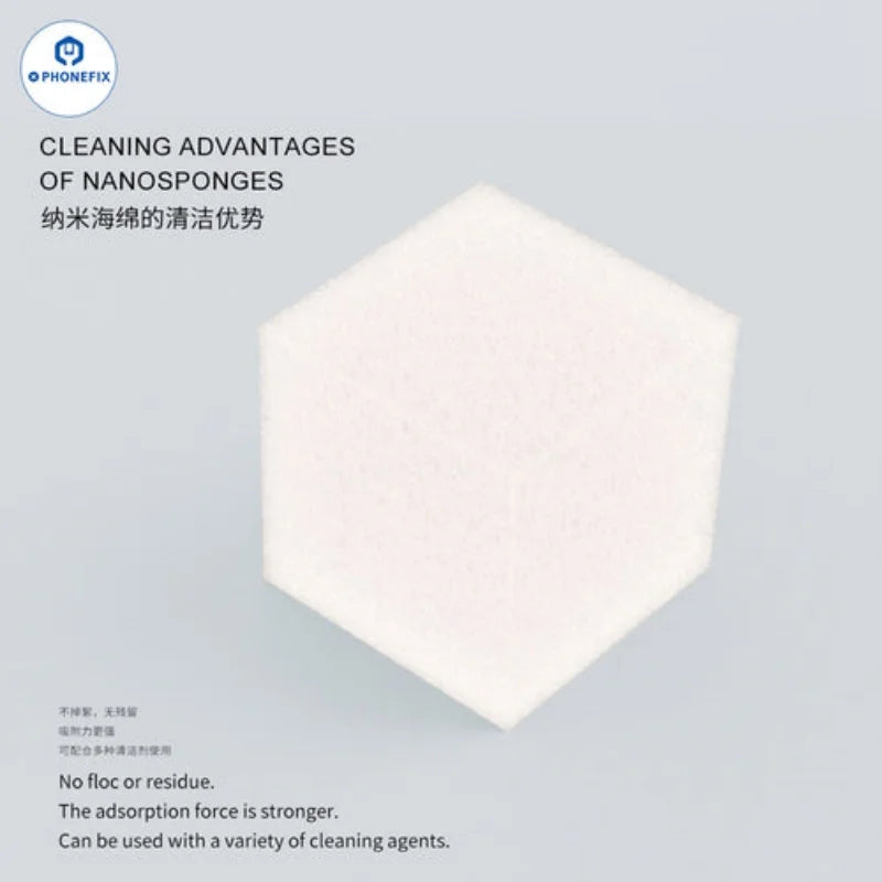 Encuentra la mejor esponja de limpieza para PCB de teléfono MIJING HM-11 en Guatemala, ideal para reparaciones en talleres y mayoristas de accesorios y herramientas de limpieza.
