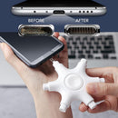 Kit de limpieza multifuncional 8 en 1 BajoPPLCD con accesorios para teclados, pantallas y auriculares.