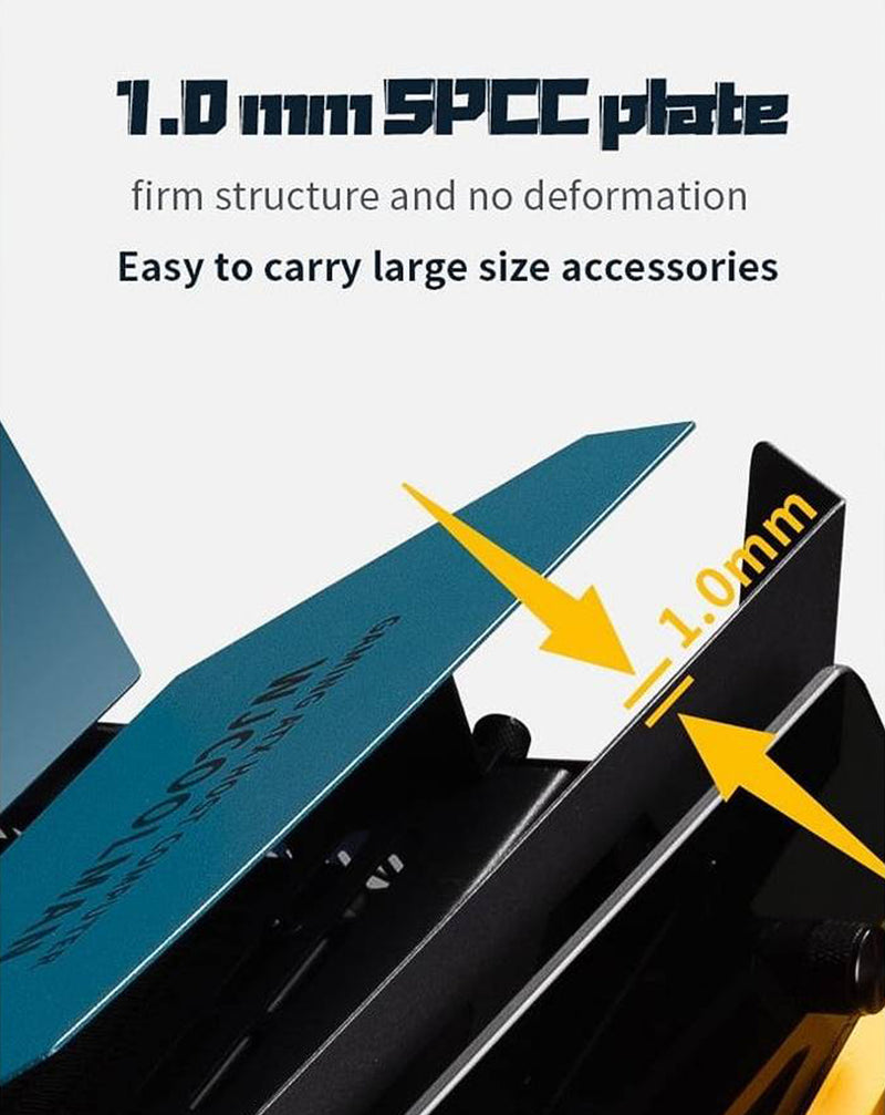 Encuentra la mejor torre personalizada para PC estilo Warship en Guatemala con ventiladores RGB en negro.