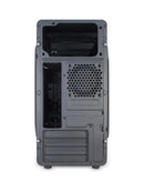 Caja torre personalizada con ventilador de enfriamiento grande (Negro) (300*165*380MM)