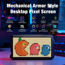 Pantalla LED Matrix 24x48 controlada por aplicación, ideal para proyectos de electrónica y señalización digital.