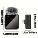 Encuentra el mejor micrófono de solapa con receptor y batería incorporada (USB-C) en Guatemala para tu producción de videos, ¡visita nuestro mayorista en reparaciones de equipos de audio!