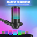 Microfono con cable RGB para computadora de escritorio en Guatemala, encuentra el mejor precio en accesorios de computadora en mayoristas locales.