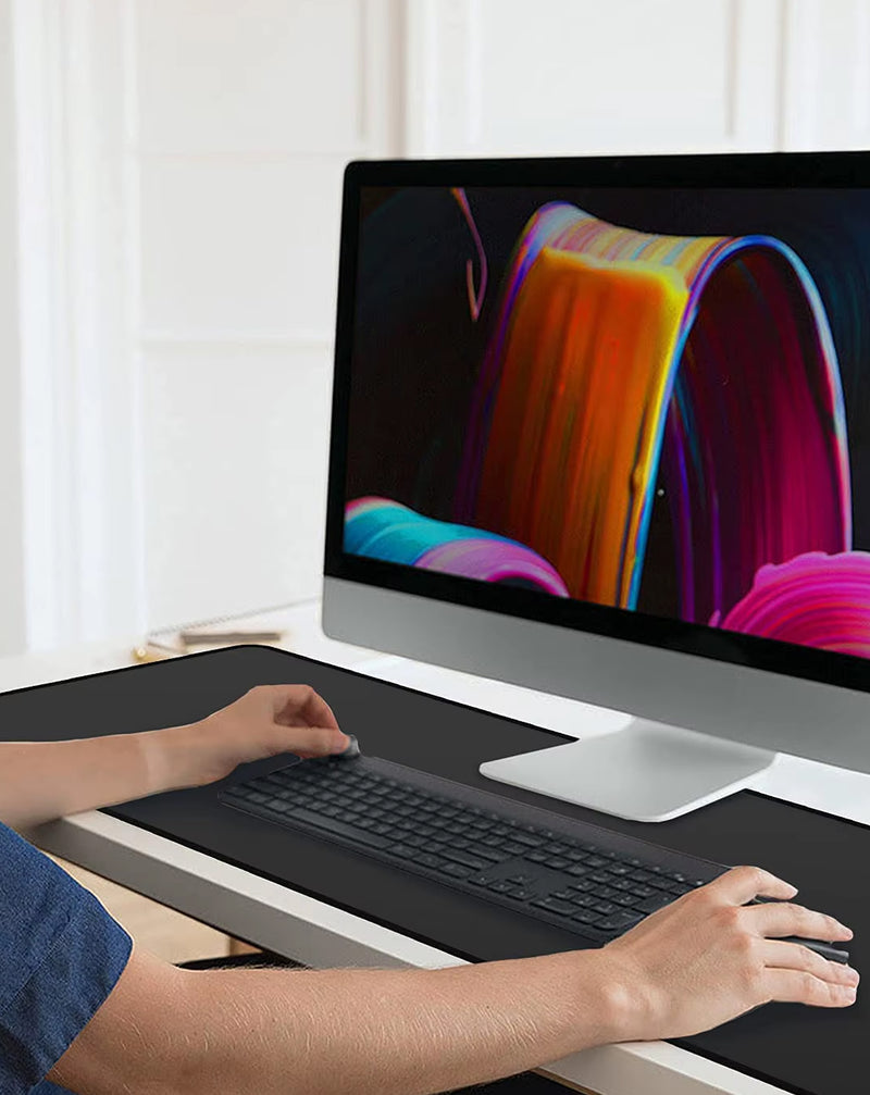 Encuentra la mejor alfombrilla de mouse negro de 80x30cm con borde locked-edge en Guatemala al mejor precio.