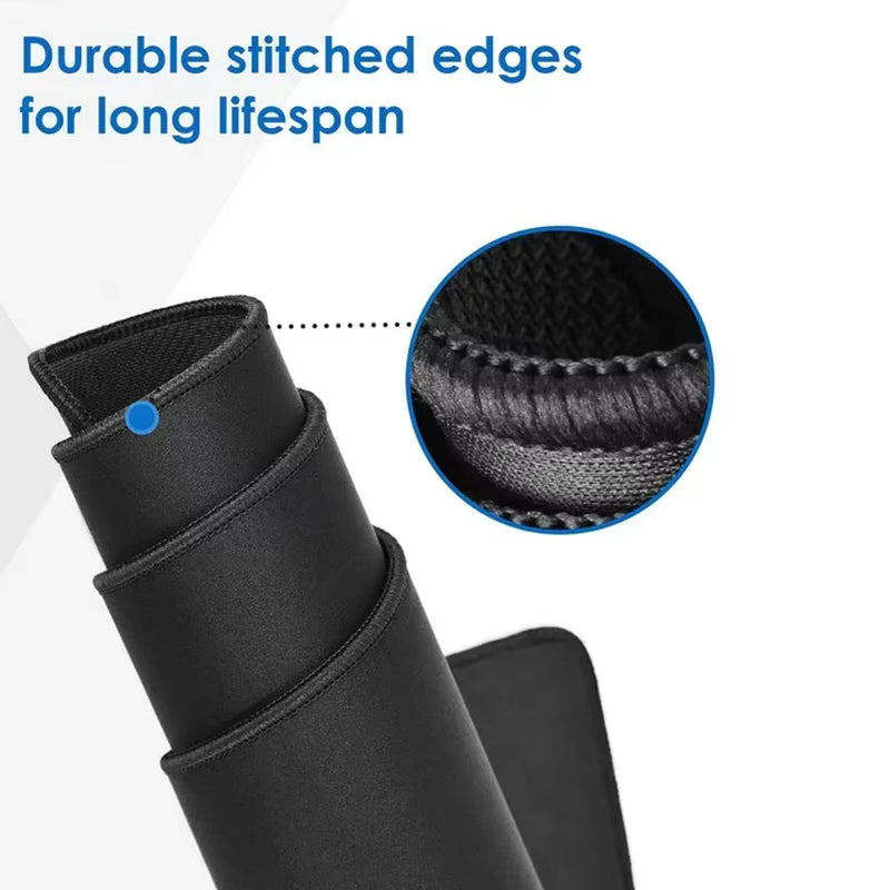 Encuentra la mejor alfombrilla de mouse negro de 80x30cm con borde locked-edge en Guatemala al mejor precio.