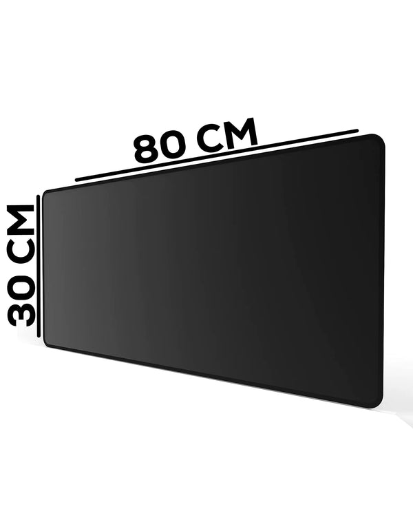 Encuentra la mejor alfombrilla de mouse negro de 80x30cm con borde locked-edge en Guatemala al mejor precio.