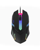 Mouse gamer con cable 3 botones 7 color RGB