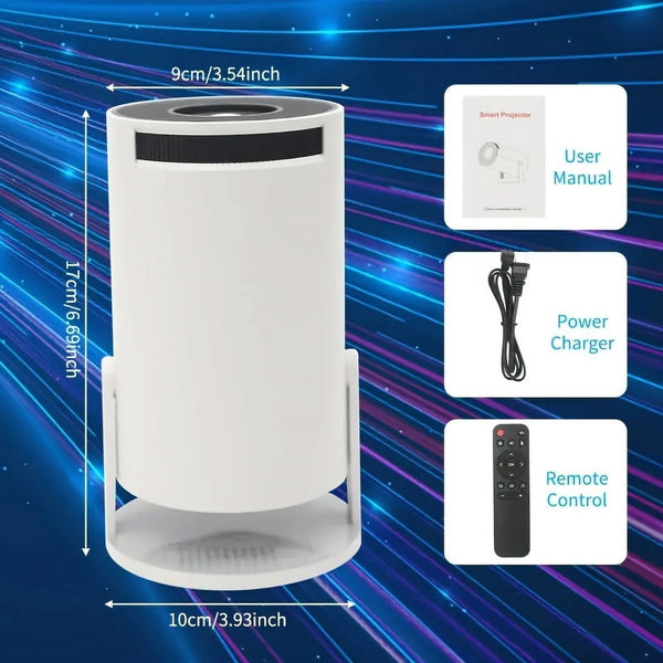 Encuentra en Guatemala el mejor mini proyector Android 11 con control remoto Bluetooth 5.0, ideal para tus presentaciones y entretenimiento en casa.