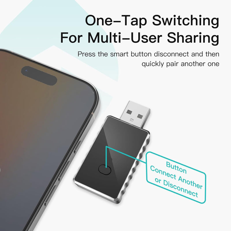 Adaptador Carplay de cable a inalambrico WiFi 6.0 IOS Android