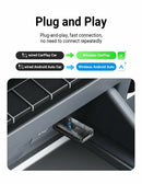 Adaptador Carplay de cable a inalámbrico Bluetooth 5.0 en Guatemala para una experiencia sin cables en tu vehículo.