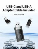 Adaptador Carplay de cable a inalámbrico Bluetooth 5.0 en Guatemala para una experiencia sin cables en tu vehículo.