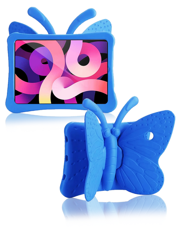 Protege tu iPad Air con el resistente y divertido case Butterfly shockproof para niños en Guatemala.