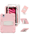 Protege tu iPad Mini 6/7 con estilo con la funda de protección completa en color rosa CHERRY PINK en Guatemala.