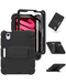 Encuentra la mejor funda de protección completa para tu iPad Mini 6/7 en Guatemala, disponible en color negro.