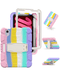 Protege tu iPad Mini 6/7 con la funda protectora total RAINBOW en Guatemala, disponible en mayoristas de accesorios y reparaciones.