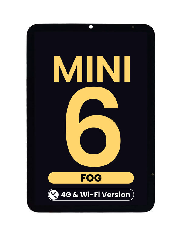Reparación de pantalla para iPad Mini 6 en Guatemala, disponible para versión 4G y WiFi.