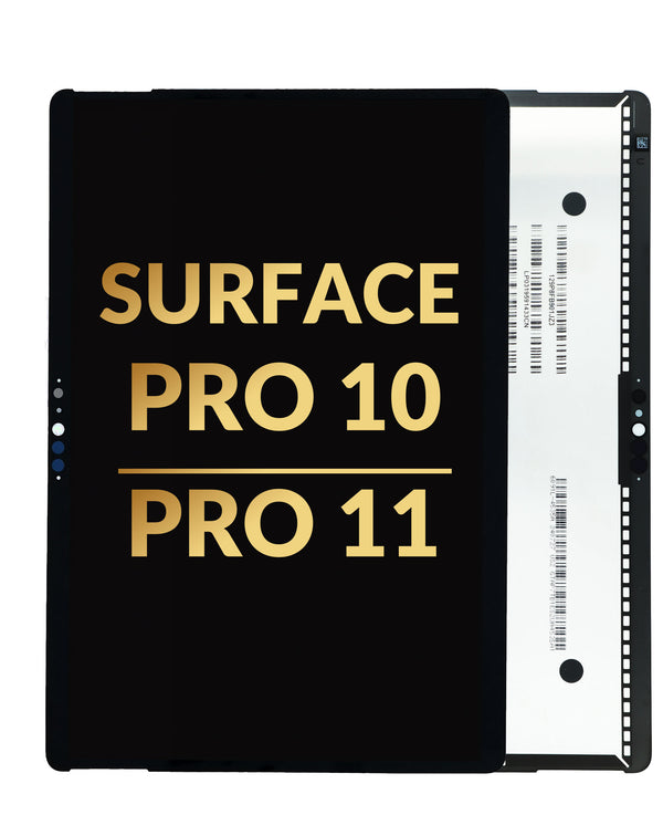 Pantalla sin marco Microsoft Surface Pro 10 / Pro 11 (Negro) en Guatemala, venta al mayor de pantallas LCD para Surface Pro, tienda de reparaciones de tablets.