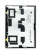 Pantalla sin marco Microsoft Surface Pro 10 / Pro 11 (Negro) en Guatemala, venta al mayor de pantallas LCD para Surface Pro, tienda de reparaciones de tablets.