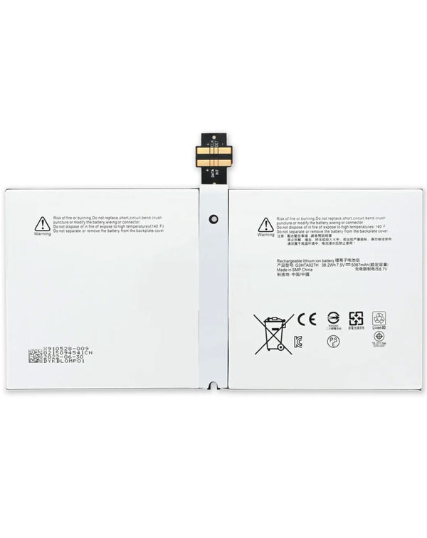 Batería Microsoft Surface Pro 4 (1724) disponible para reparación en Guatemala.