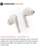 Compra los auriculares inalámbricos verdaderos Bluetooth Motorola Buds 065 en Guatemala con el mejor precio en SlowBack.