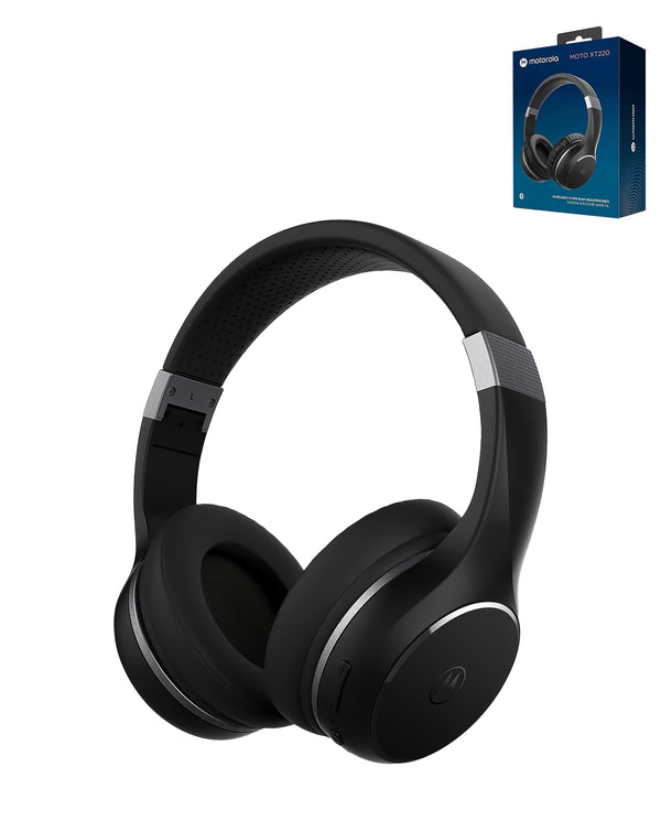 Compra auriculares alámbricos over ear Motorola XT220 con micrófono en Guatemala al mejor precio en tiendas de tecnología y mayoristas de accesorios.