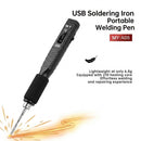 Soldador portátil USB M.Y A08, compacto, con punta fina, ideal para electrónica y reparaciones rápidas.