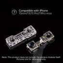 Encuentra en Guatemala un set de 4 cubiertas de diamante para cámara frontal de iPhone X al mejor precio en BajoPPLCD.