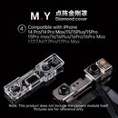 Encuentra en Guatemala un set de 4 cubiertas de diamante para cámara frontal de iPhone X al mejor precio en BajoPPLCD.