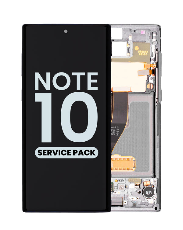 Pantalla original con marco para Galaxy Note 10 en Guatemala, encuentra la mejor calidad en reparaciones en talleres especializados.