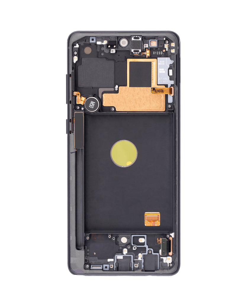 Reparación de pantalla original Samsung Galaxy Note 10 Lite en Guatemala con marco incluido.