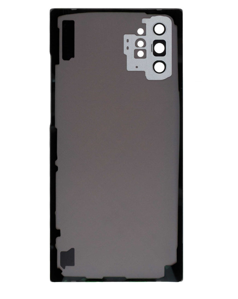 Encuentra tapa trasera con lente de cámara y adhesivo para Samsung Galaxy Note 10 Plus en Guatemala, para reparaciones y componentes originales.