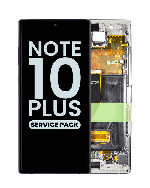 Reparación de pantalla OLED con marco para Galaxy Note 10 Plus N975 en Guatemala.